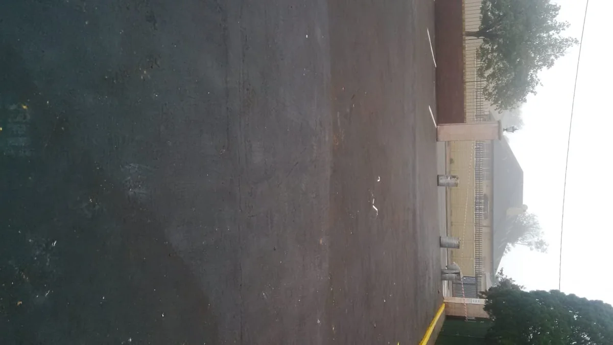 Road and parking line marking